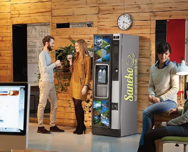 Saneko vending aparati